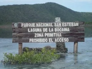 Patanemo region landscape and xerophilous ecosystem